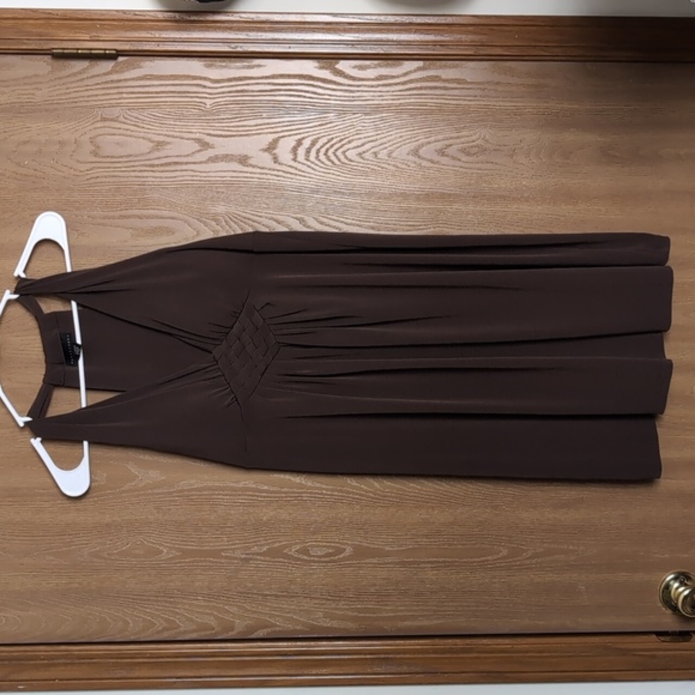 Brown Apostrophe Dress